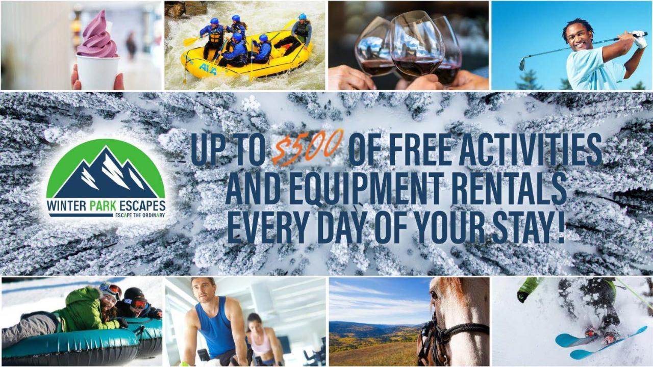Ski In-Out Luxury Condo #4474 With Huge Hot Tub & Great Views - 500 Dollars Of Free Activities & Equipment Rentals Daily Winter Park Kültér fotó